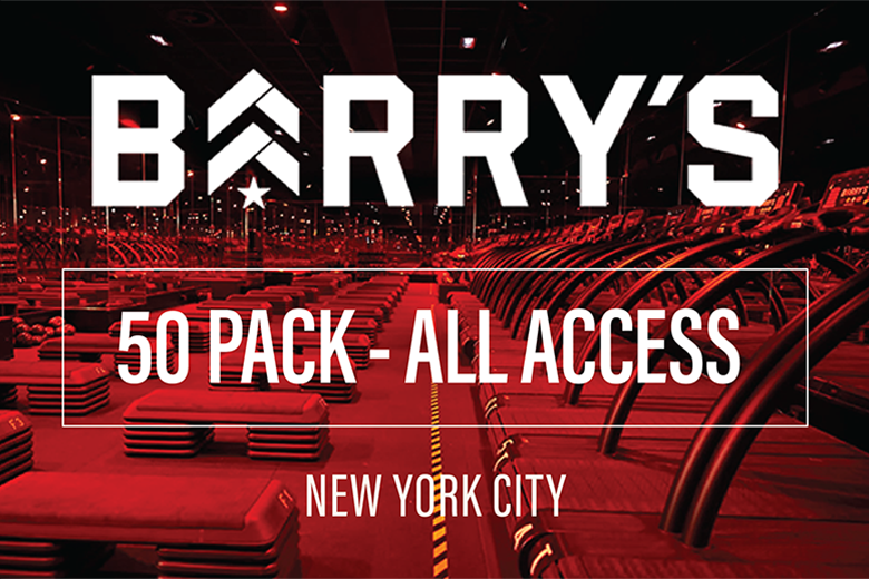 All Access 50-Pack: Barry's NYC Locations